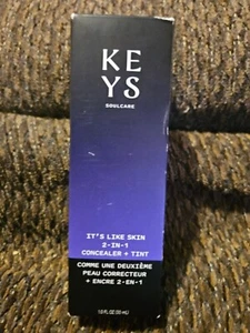 KEYS SOULCARE It's Like Skin 2 in 1 Concealer + Tint 380c Tan Cool Neutr Bronze  - Picture 1 of 2
