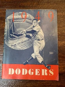 Brooklyn Dodgers Baseball Yearbook 1949 Ebbets Field - Picture 1 of 11