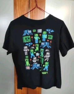 Minecraft Mojang T-Shirt Youth Boys Size M Graphic Print - Picture 1 of 2