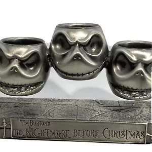 NECA Jack Skellington Pewter Voltive Candle Holder Nightmare Before Christmas - Picture 1 of 4