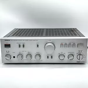 ONKYO Integra A-817GTR Verstärker silber zur Reparatur Vintage aus Japan - Bild 1 von 12