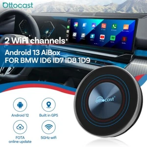 Ottocast i3 Aibox para transmisor multimedia BMW *Adaptador inalámbrico Carplay *Youtube - Imagen 1 de 15