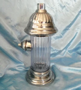 METAL FIRE HYDRANT PET DOG TREATS COOKIE CANISTER JAR 14" - Picture 1 of 5