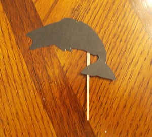 Lot of 12 Bass Fish Cupcake Toppers!  - Picture 1 of 1