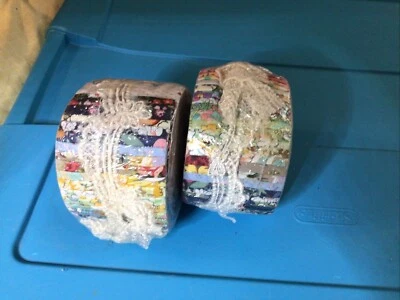 Roll up Cotton Fabric Quilting Strips, Jelly Roll Fabric, Cotton Craft Fabric Bu - Image 1 of 4