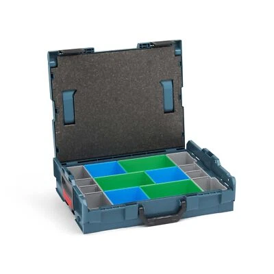 L-Boxx 102 professional blau mit Deckelpolster und Insetboxen-Set CD3 - Bild 1 von 4