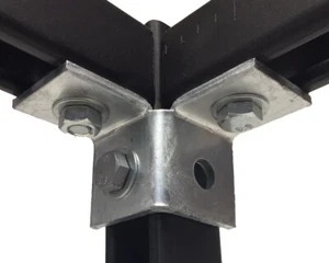 Type P2223 - 2 Leg Wing Angle Bracket x 25 Quantity - Picture 1 of 2