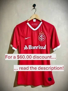SC INTERNACIONAL Shirt. Player Issue. AO5274-611. Free Shipping. - Picture 1 of 10