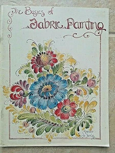 JO SONJA JANSEN 1985 FABRIC PAINTING BASICS PATTERN PAINTING BOOKLET - Picture 1 of 9