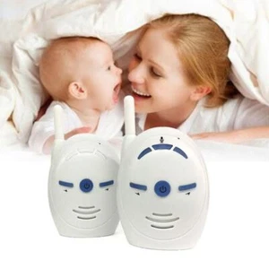 Wireless 2.4Ghz Baby Monitor With Two-Way Voice Talk - White - Picture 1 of 13