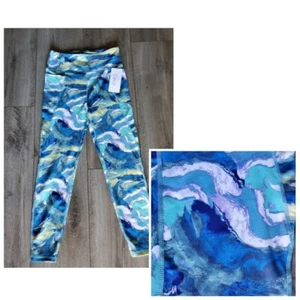 JONES NY Women's Medium Large XLarge Multicolor Ankle Yoga Pants 26" Inseam $68 - Picture 1 of 6