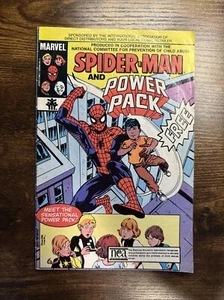 Marvel Comics - Spider-Man And Power Pack #1 (August, 1984) NEA Logo - Picture 1 of 3