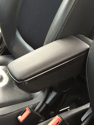 Center armrest leather Smart Fortwo 451 from 2007 with storage compartment + folding  - Image 1 of 4