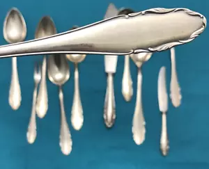 11 Pc WMF 2200 Silverplate SERVING Cold Meat Jelly 2-Tine Carving Serrated Back - Picture 1 of 9