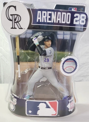 Nolan Arenado Colorado Rockies Imports Dragon MLB Baseball Action Figure 6" Cover