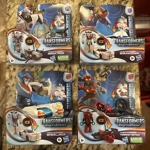 Transformers Earthspark 1-step change MEGATRON WHEELJACK TERRAN TWITCH BREAKDOWN - Picture 1 of 7