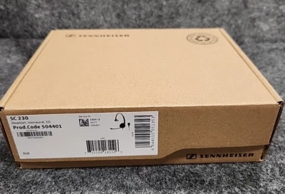 Sennheiser SC230 Monaural Noise Cancelling Headset With Microphone 504401 - Image 1 of 4