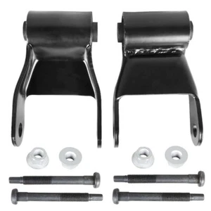 Par de grilletes de resorte de hoja trasera para camioneta Dodge Ram 2500 3500 1994-2002 - Imagen 1 de 8