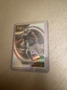2020 Select Bryan Edwards Silver Prizm Field Level Rookie RC #376 Raiders - Picture 1 of 3