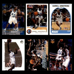 Darrell Armstrong Lot 6 Different Basketball Cards 99/00-00/01 ORL Magic Only! - Picture 1 of 8