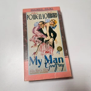 My Man Godfrey VHS 1936 Classic Comedy Original Release United American - Picture 1 of 5