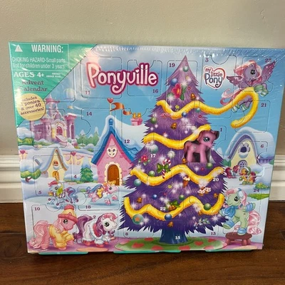 My Little Pony Advent Calendar "Ponyville" Christmas 2008 Holiday G3 *READ - Image 1 of 4