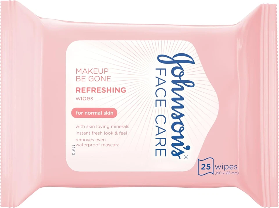Face Care Makeup Be Gone Refreshing Wipes, 25 Wipes, Clear - Image 1 of 1