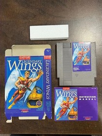 Legendary Wings Nintendo NES Complete CIB