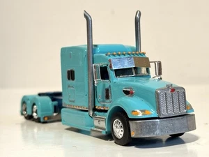CUSTOM! 1/64 DCP Blue Aqua Peterbilt 386 KULAK KCK 3-D Printed Model Truck Cab - Picture 1 of 11