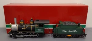 LGB 25182 G Denver & Rio Grande Western 2-6-0 Steam Locomotive and Tender #518 - Picture 1 of 9
