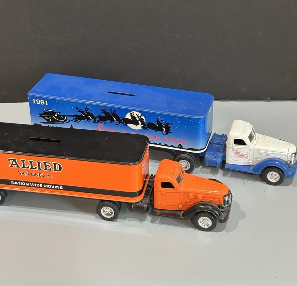 ERTL Hierro Fundido 1947 International RB-12 Cabina, Lote de 2 Foto 1 de 4