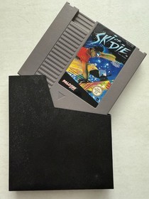 Nintendo NES Ski or Die. Modul+Schuber