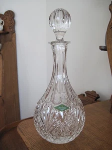 Vintage Godinger Dublin Kristall Shannon Wein Dekanter 12,5" - Bild 1 von 13