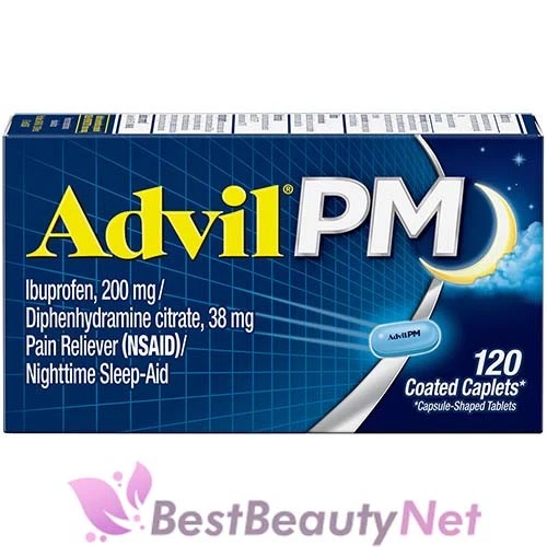 Advil PM Analgésico Noche Sleep-Aid 120 Comprimidos Recubiertos Foto 1 de 1