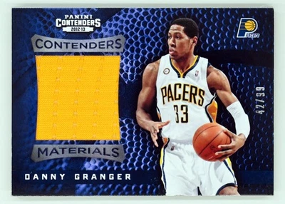 2012-13 Panini Contenders #67 Danny Granger/99 Materiales Indiana Pacers Foto 1 de 2