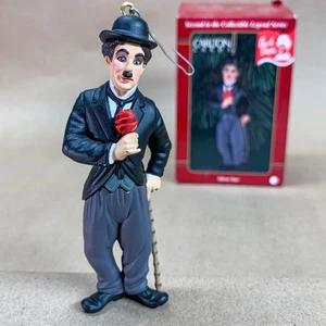 Charlie Chaplin Silent Star Holiday Ornament 1997 Carlton Cards Second in Series - Picture 1 of 14