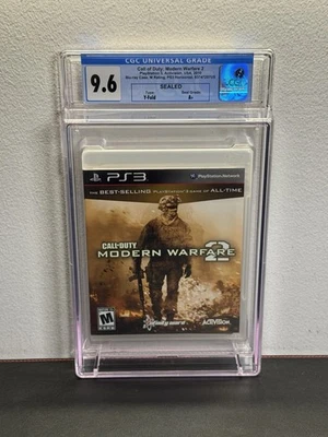 Call of Duty: Modern Warfare 2 (PS3, Playstation 3) CGC 9.6 A+ New Sealed - Image 1 of 2