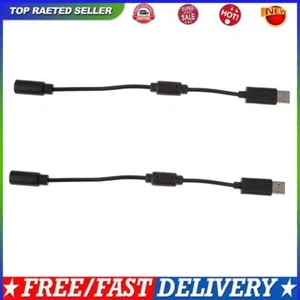 2PCS USB Breakaway PC Cavo Off Cavo Adattatore per Xbox 360 PC Controller Cablato - Foto 1 di 7