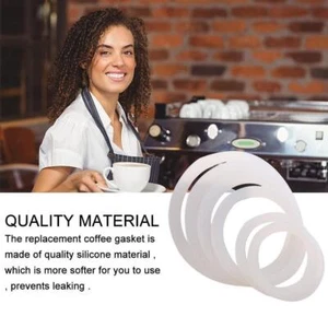 Hot Replacement Gasket Seal For Coffee Pot Espresso Moka Stove Silicone Rubbers - Picture 1 of 18