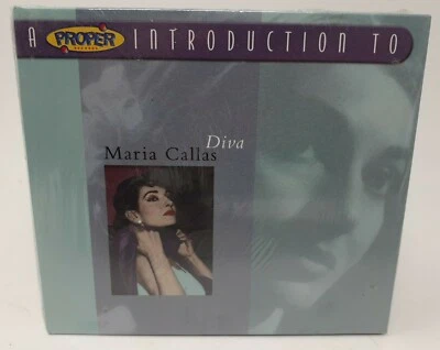 A Proper Introduction to Maria Callas: Diva (CD, Sep-2004, Proper Sales & Dist.) Foto 1 de 2