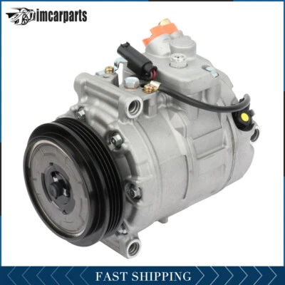 A/C AC Compressor For 2004-2005 BMW 525i 530i For BMW 335d 3.0L 2.5L 2009-2011 - Image 1 of 4