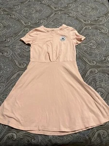 Converse Girls' Pink Dress Short Sleeve Size M (10-12 YRS) - Picture 1 of 5