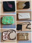 Vintage Lot of 7 Evening Purses Clutch Handbags Beaded Sequin Japan, HongKong
