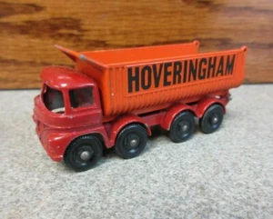 Matchbox original 1-75 : No. 17D-2 Hoveringham Tipper / Dump Truck : 1963 issue - Picture 1 of 9