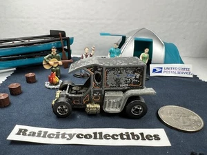Hot Wheels 1976 T-TOTALLER Black Hong Kong - Picture 1 of 8