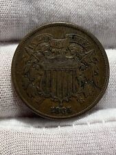 1865 Two Cent Piece FULL WE