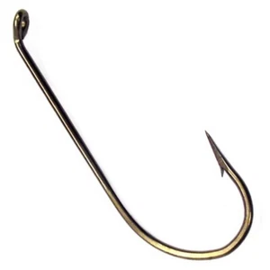 1 Box of Eagle Claw 6045B Bronze French Fishing Hooks - Picture 1 of 1