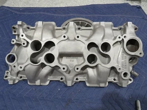 57-61 C1 Corvette 2X4 Alum Intake Manifold-GM #3739653---Prof Restored! - Foto 1 di 9