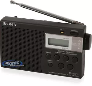 Sony ICF-M260 AM/FM PLL Synthesized Clock Radio with Digital Tuning & Alarm NEW - Picture 1 of 1