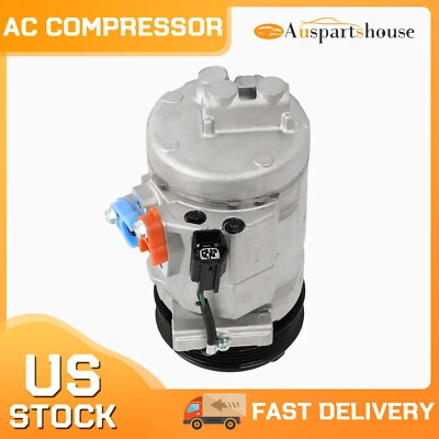 Compressor de ar condicionado com embreagem compatível com Cadillac CTS 2005-2007 2.8L 3.6L - Imagem 1 de 4